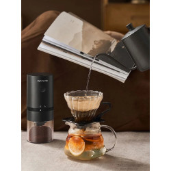 JOYOUNG Kabellose Bohnenmühle – Einstellbarer Mahlgrad & 1250 mAh Akku